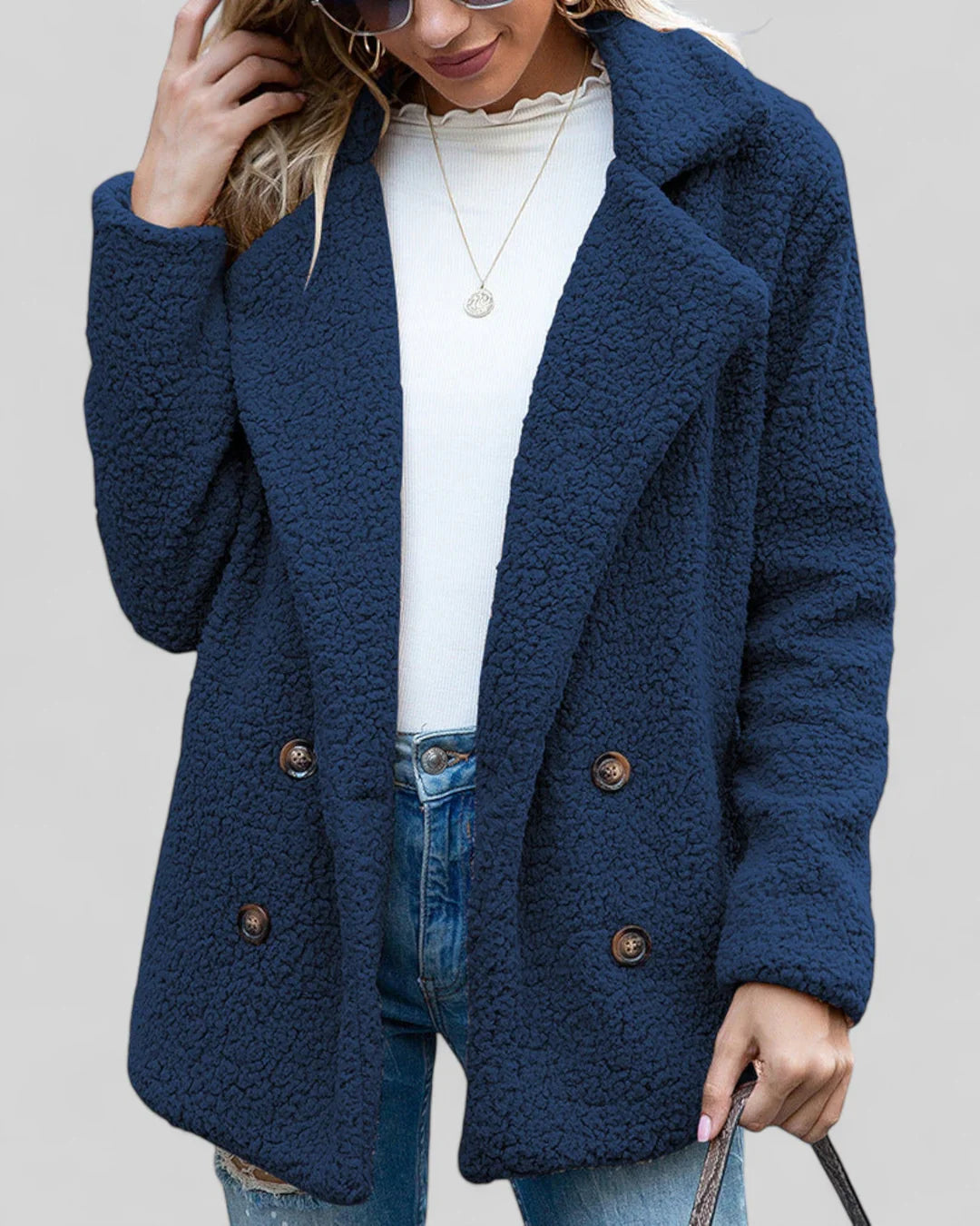 Genevieve Elegante Damesjas Zacht en Stijlvol