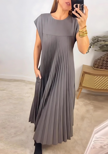 Geplooide Jurk Molly - Tijdloze Elegantie