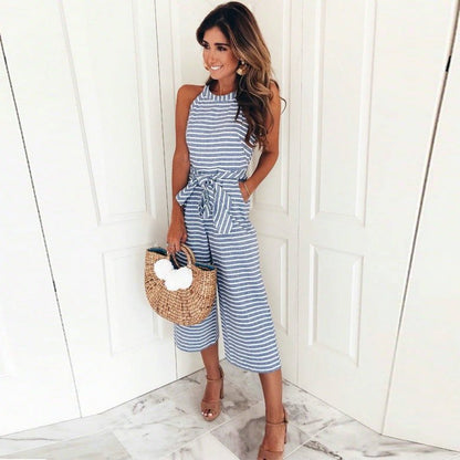 Gestreepte Jumpsuit Gianna - Elegante Stijl