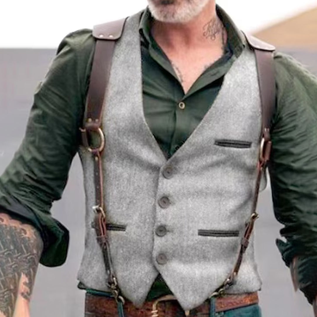 Getailleerd Casual Herenvest - Randy