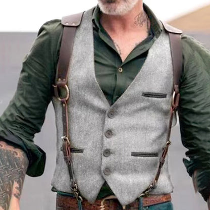 Getailleerd Casual Herenvest - Randy