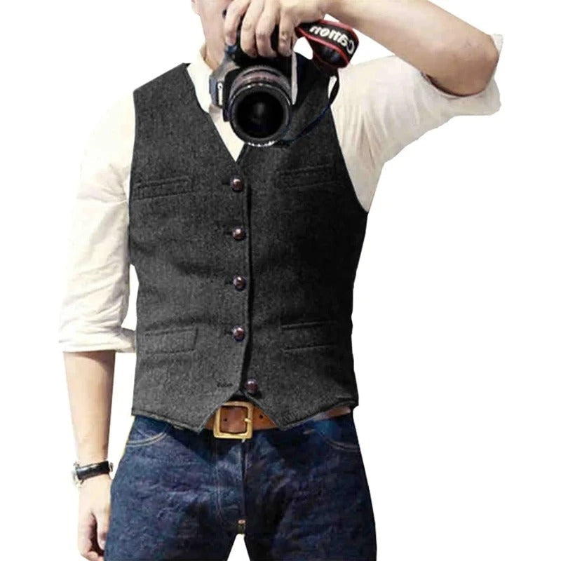 Gilo - Elegant Heren Gilet voor Elke Gelegenheid