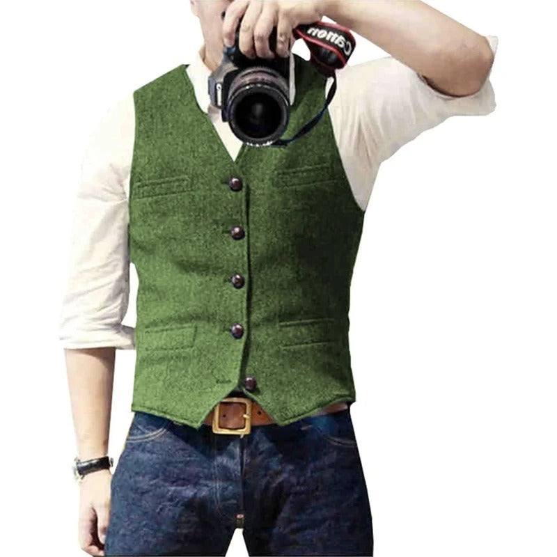 Gilo - Elegant Heren Gilet voor Elke Gelegenheid