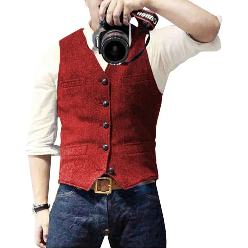 Gilo - Elegant Heren Gilet voor Elke Gelegenheid