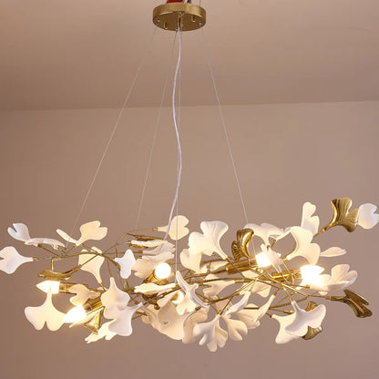 Ginkgo Hanglamp - Hoogwaardig Metaal met LED