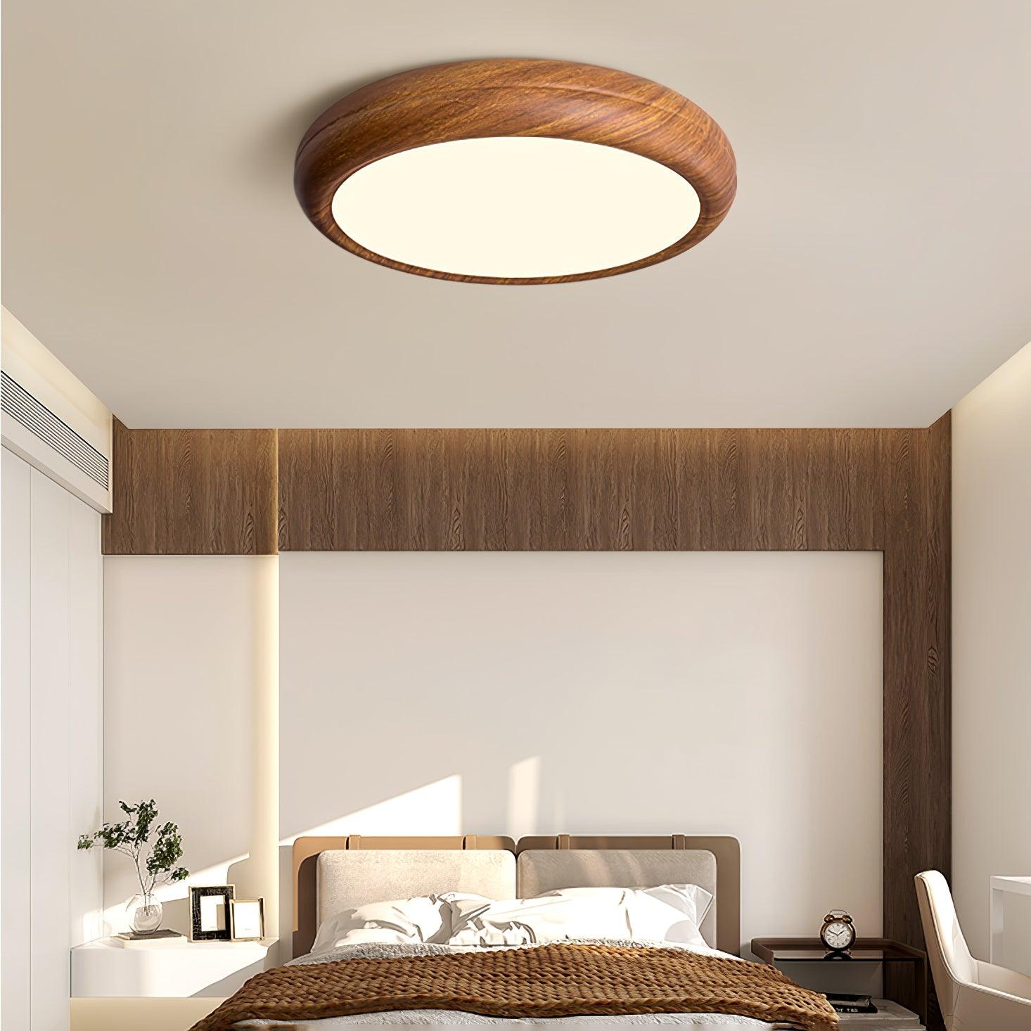 Giulio Scandinavische Houten Plafondlamp - LED
