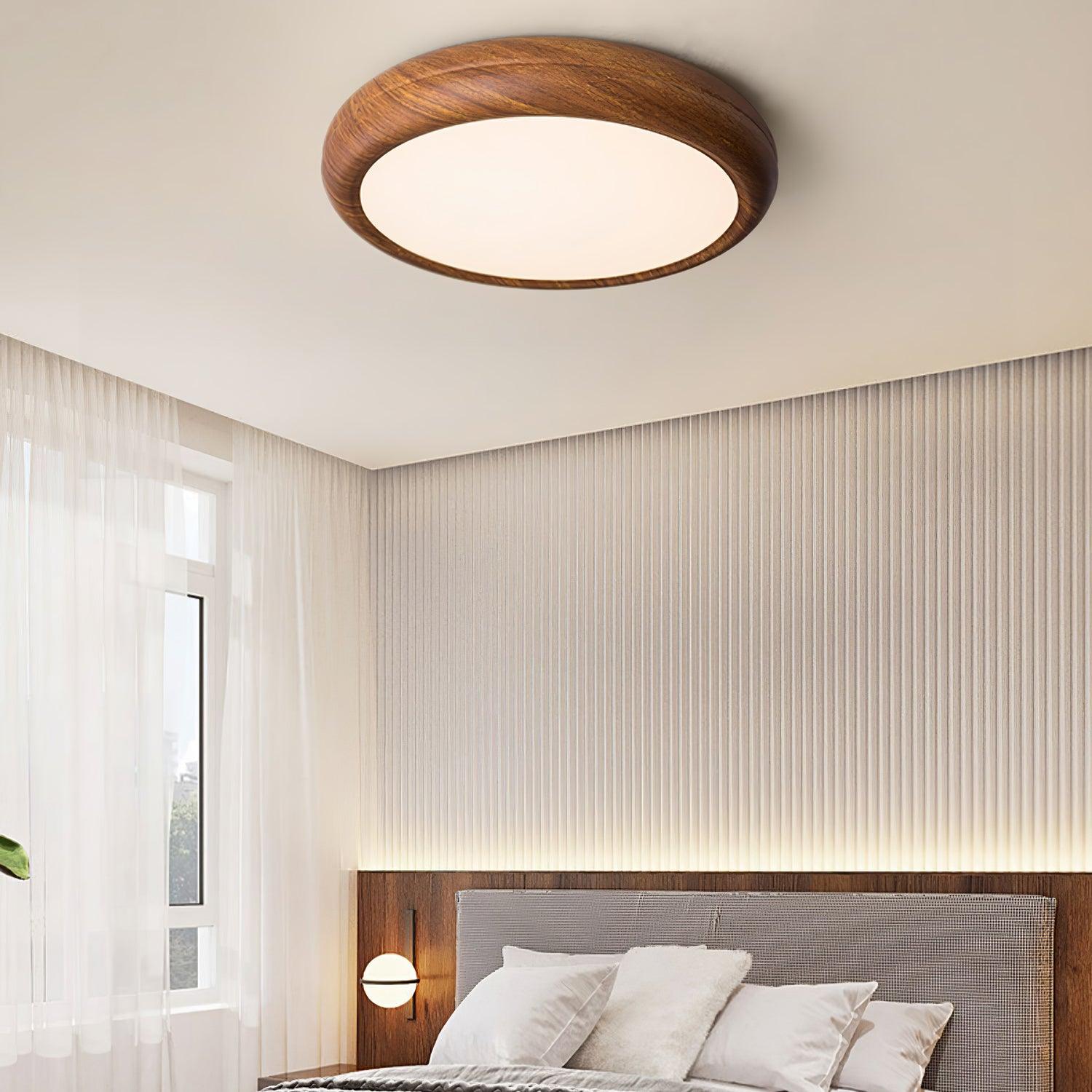 Giulio Scandinavische Houten Plafondlamp - LED