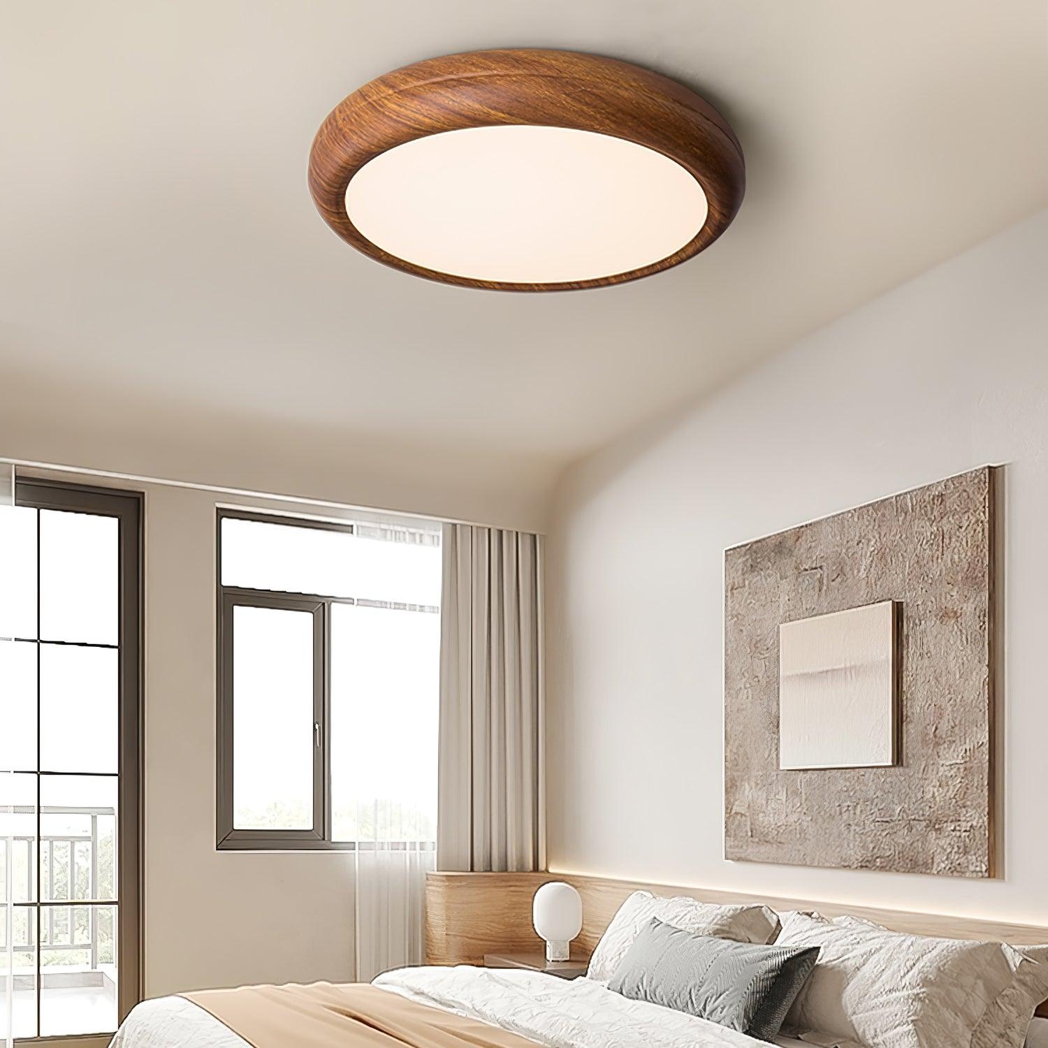 Giulio Scandinavische Houten Plafondlamp - LED