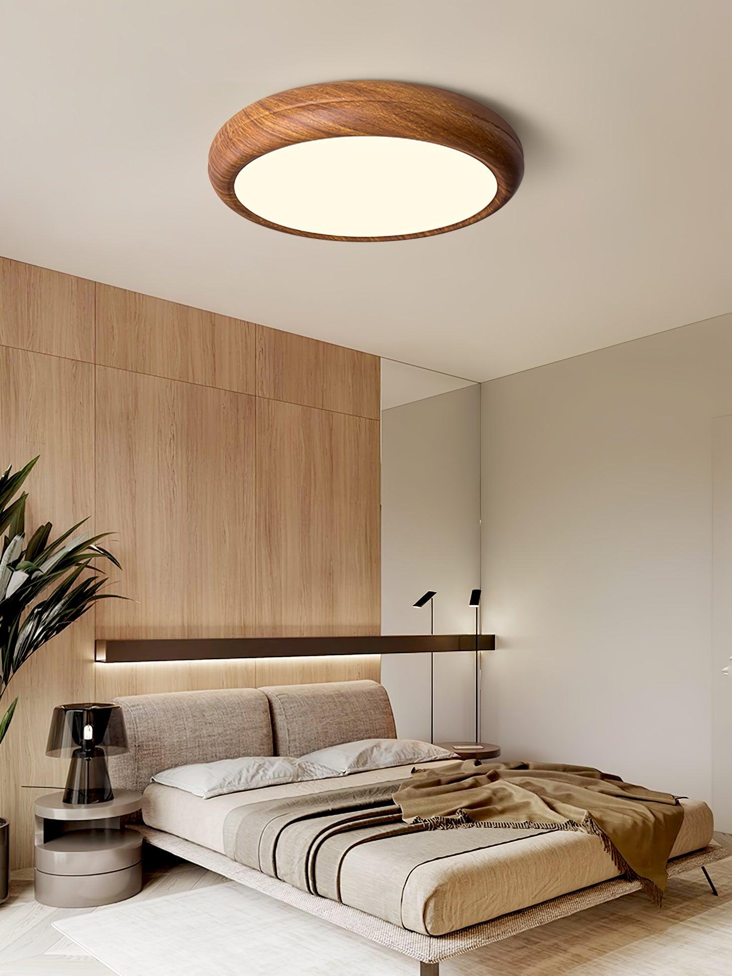 Giulio Scandinavische Houten Plafondlamp - LED