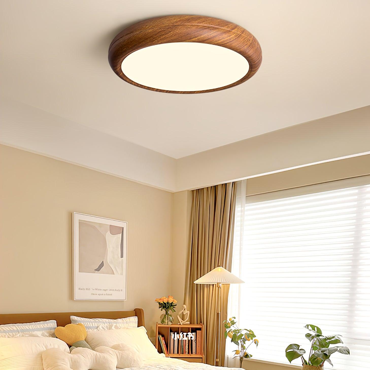 Giulio Scandinavische Houten Plafondlamp - LED
