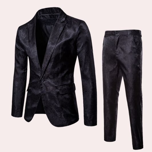 Glanzend Herenpak Mauritus Luxe Stijl