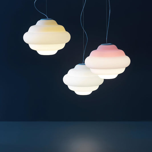 Glazen Hanglamp Verstelbaar - Mat Design Julia