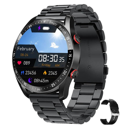 Glucosemeter en Gezondheidsmonitor Horloge - Stijlvol Design