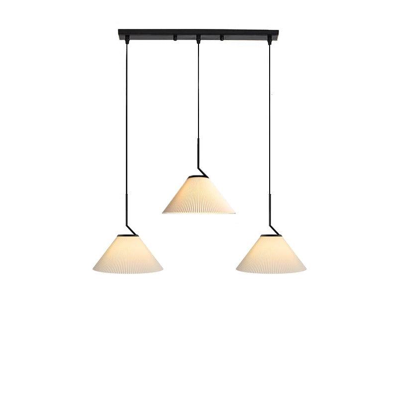 CremeNord - Elegante Geplooide Hanglamp voor een Warme Sfeer