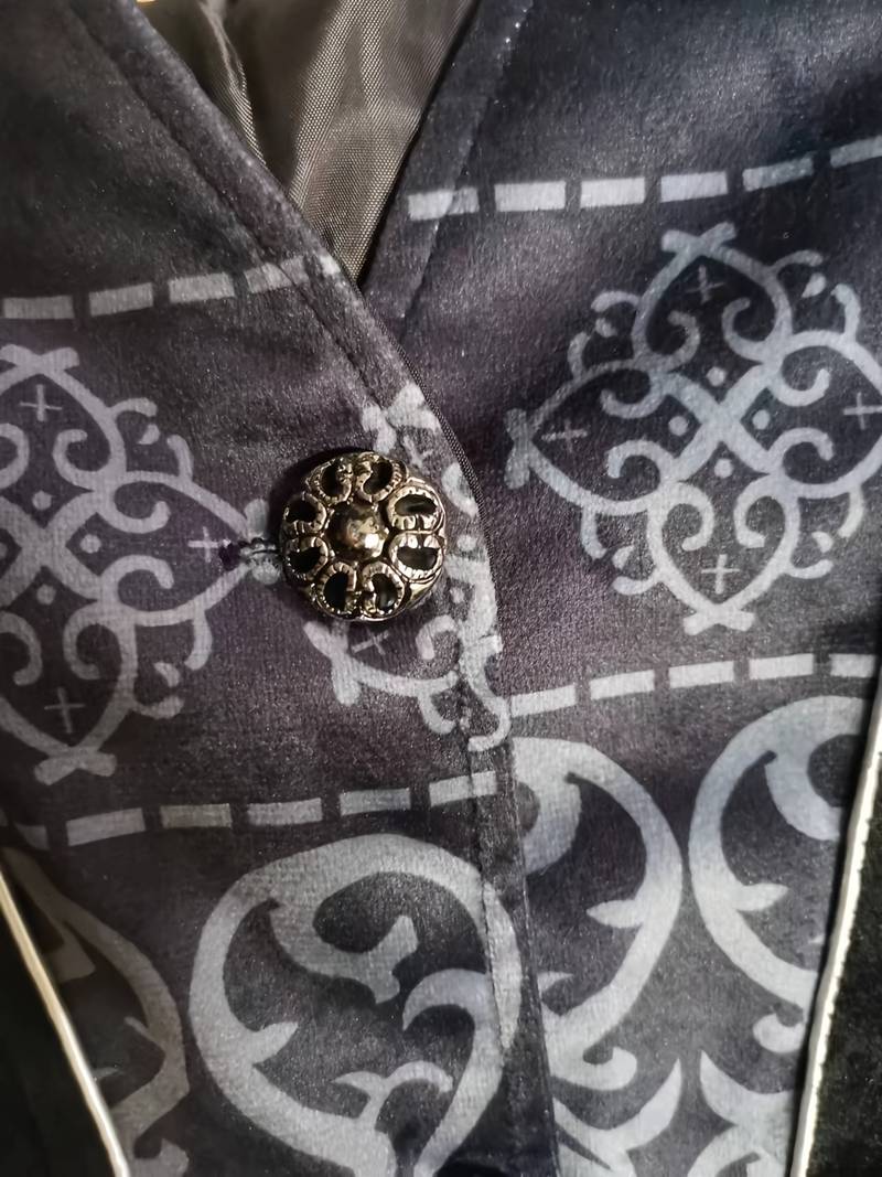 Gothic Blazer Middeleeuws Kostuum Steampunk Herenjas