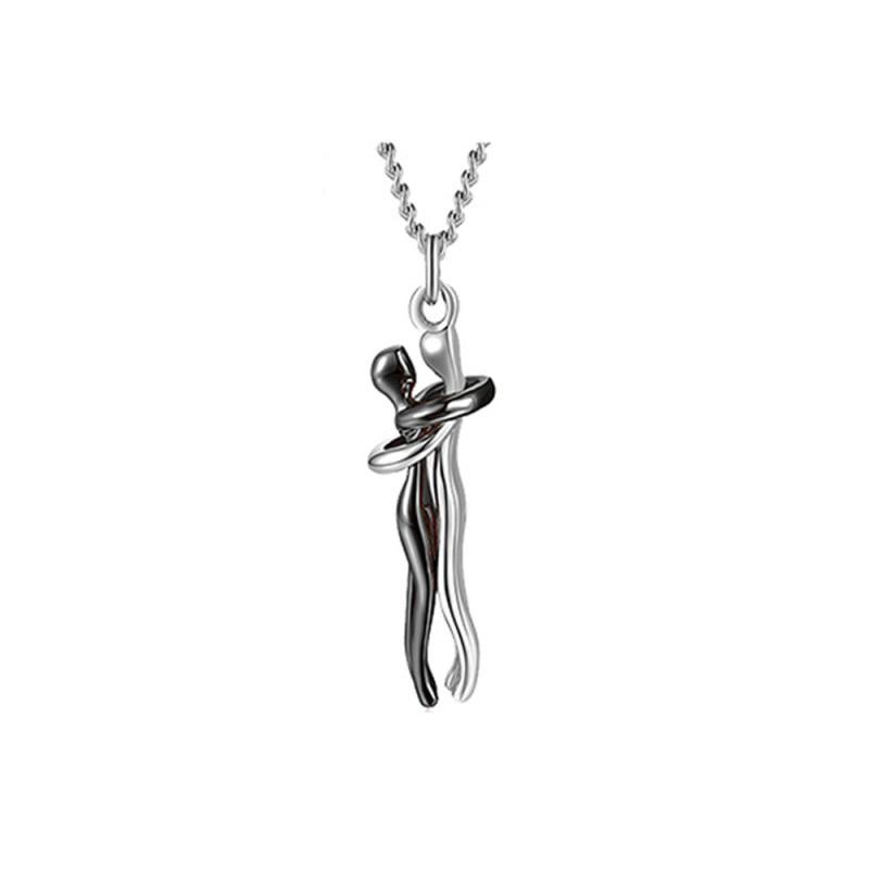 Gouden Omhelzing Liefdeshanger Ketting