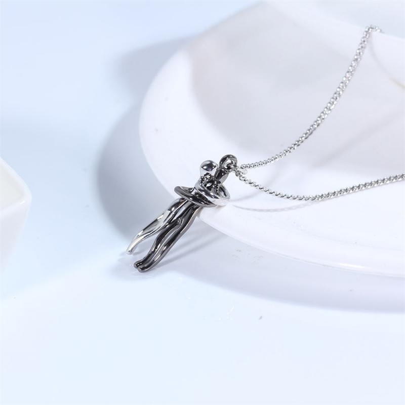 Gouden Omhelzing Liefdeshanger Ketting