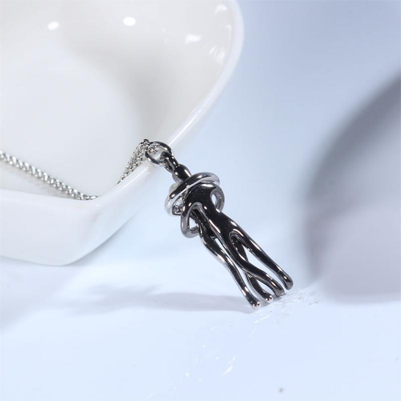 Gouden Omhelzing Liefdeshanger Ketting