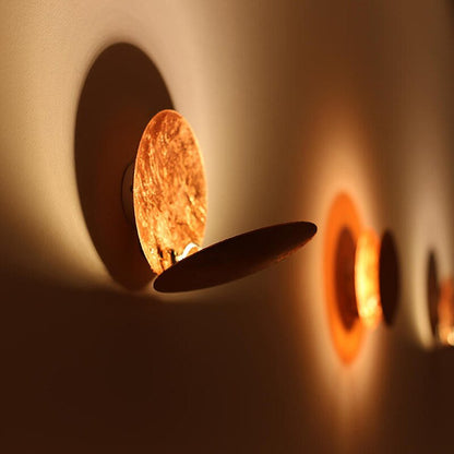 Gouden Wandlamp Clément - Goudkleurig Metaal Sfeer
