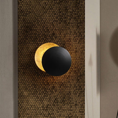 Gouden Wandlamp Clément - Goudkleurig Metaal Sfeer