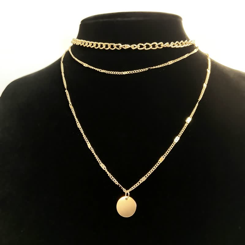 Goudkleurige Hart Ketting voor Dames