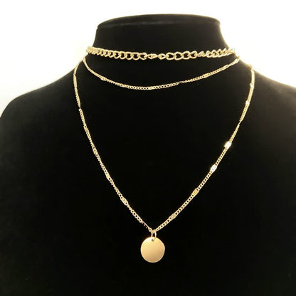 Goudkleurige Hart Ketting voor Dames