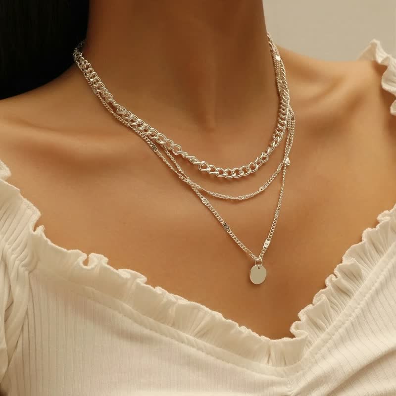 Goudkleurige Hart Ketting voor Dames