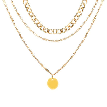 Goudkleurige Hart Ketting voor Dames