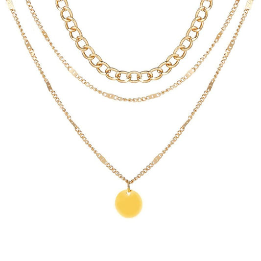 Goudkleurige Hart Ketting voor Dames