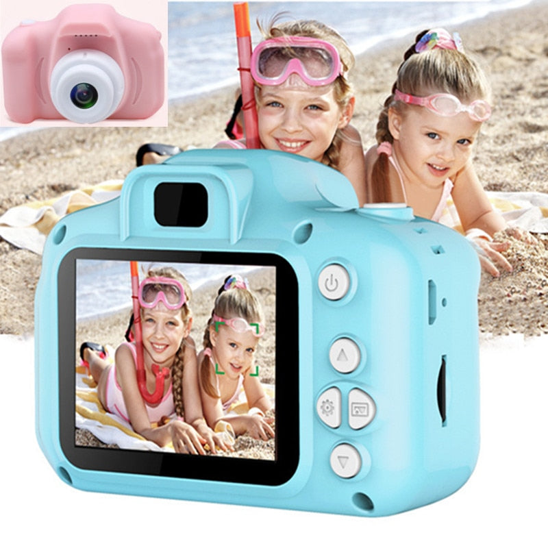 HD Mini Digitale Kindercamera met Beschermhoes