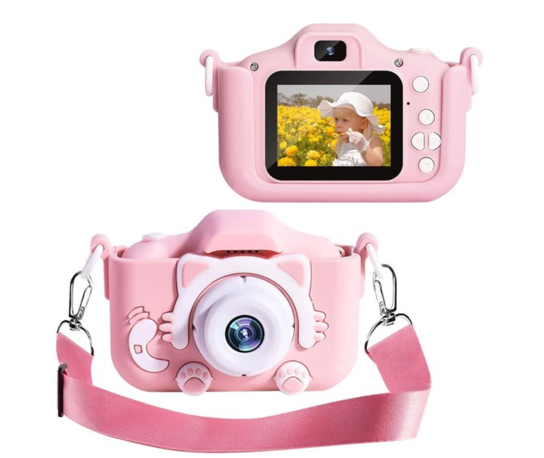 HD Mini Digitale Kindercamera met Beschermhoes