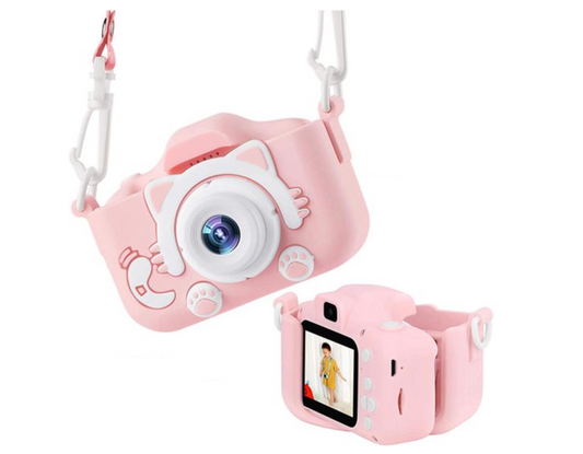 HD Mini Digitale Kindercamera met Beschermhoes