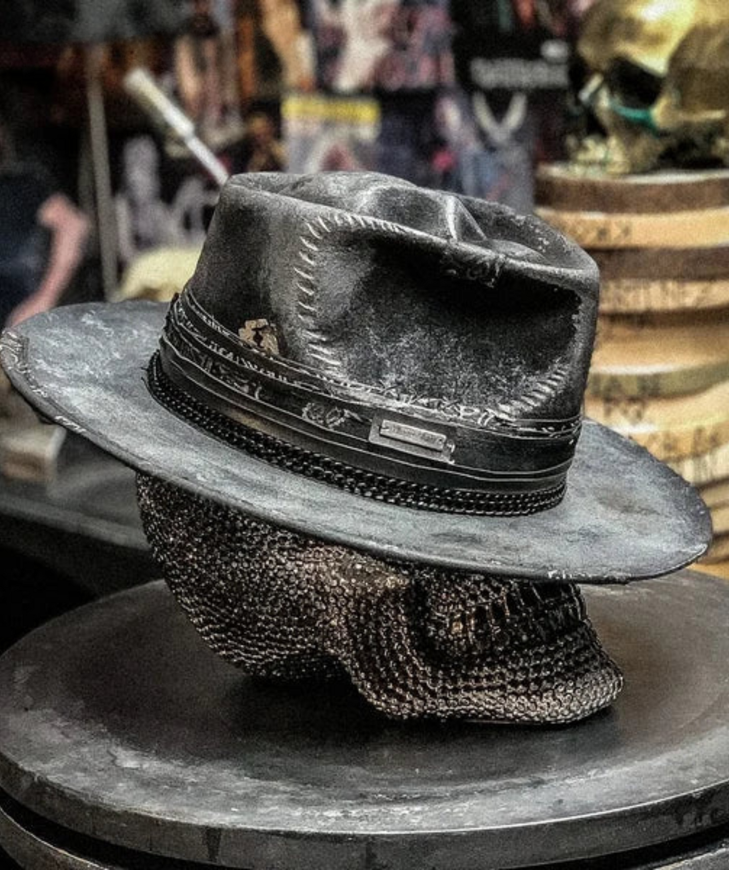 Handgemaakte Cowboyhoed met Uniek Design