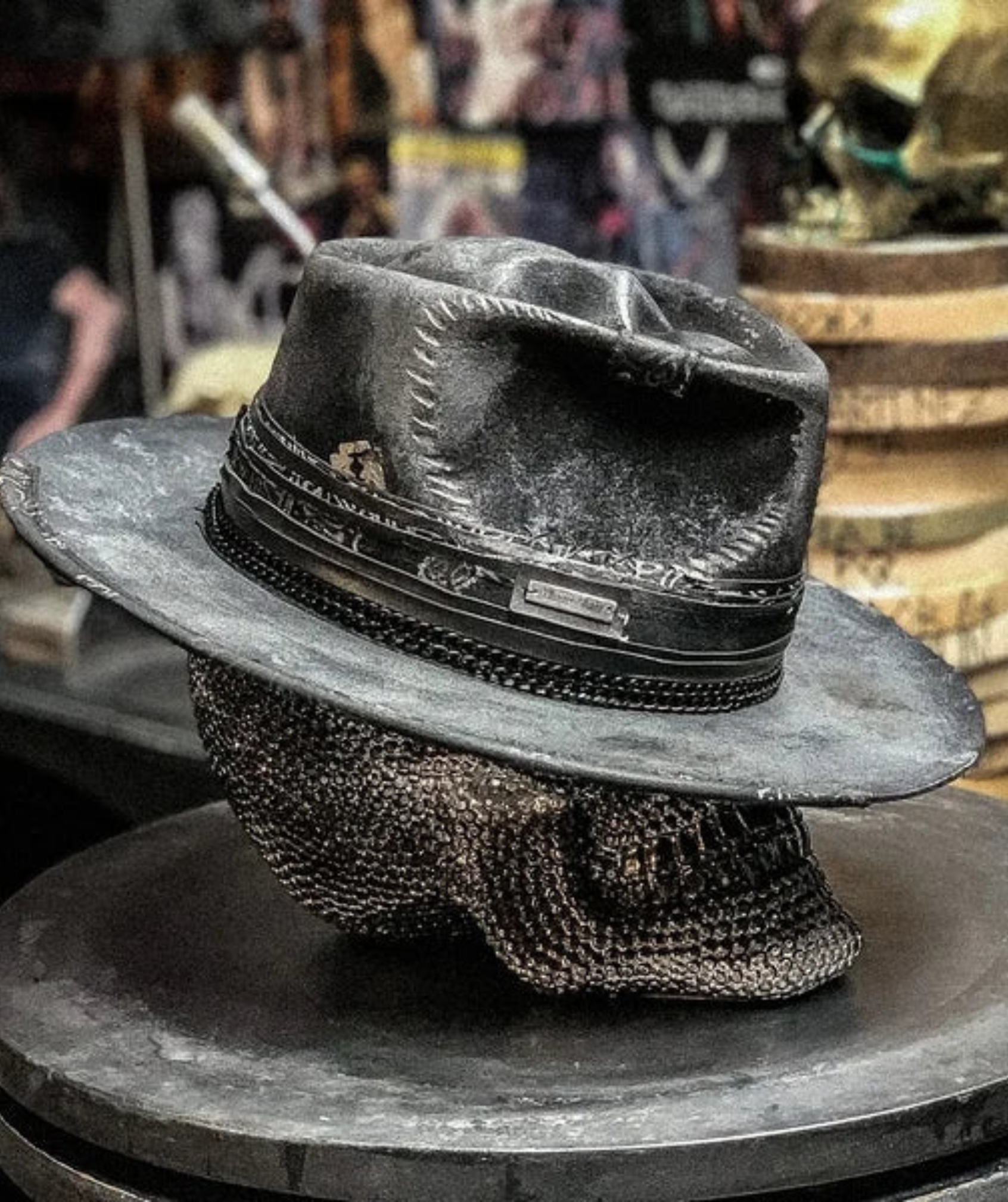 Handgemaakte Cowboyhoed met Uniek Design