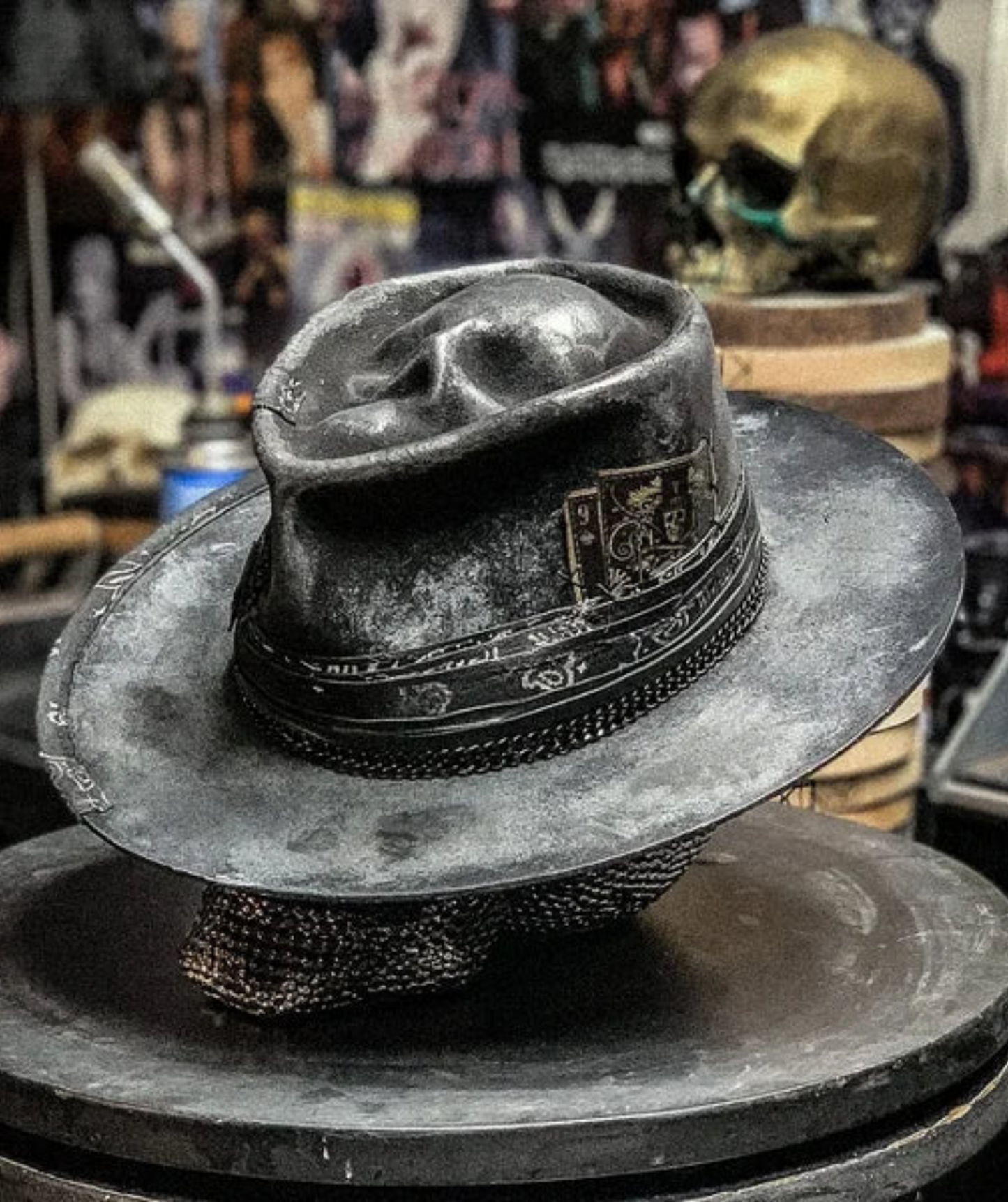 Handgemaakte Cowboyhoed met Uniek Design