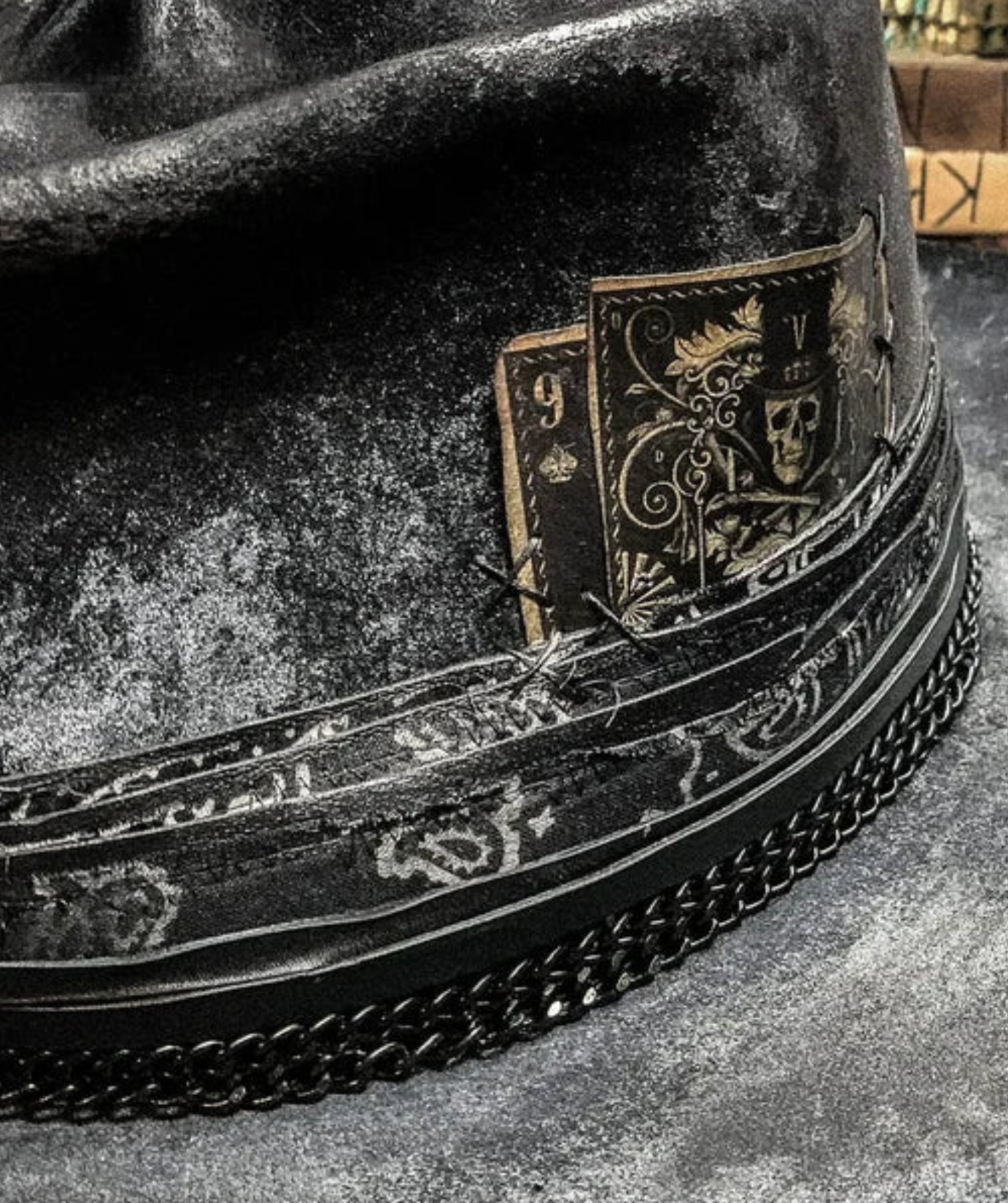 Handgemaakte Cowboyhoed met Uniek Design