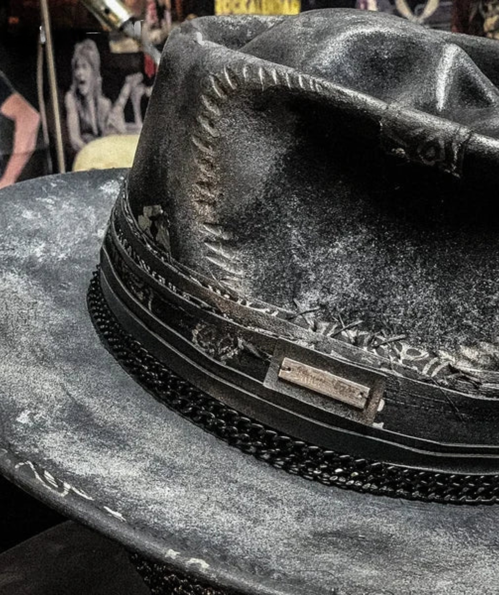Handgemaakte Cowboyhoed met Uniek Design