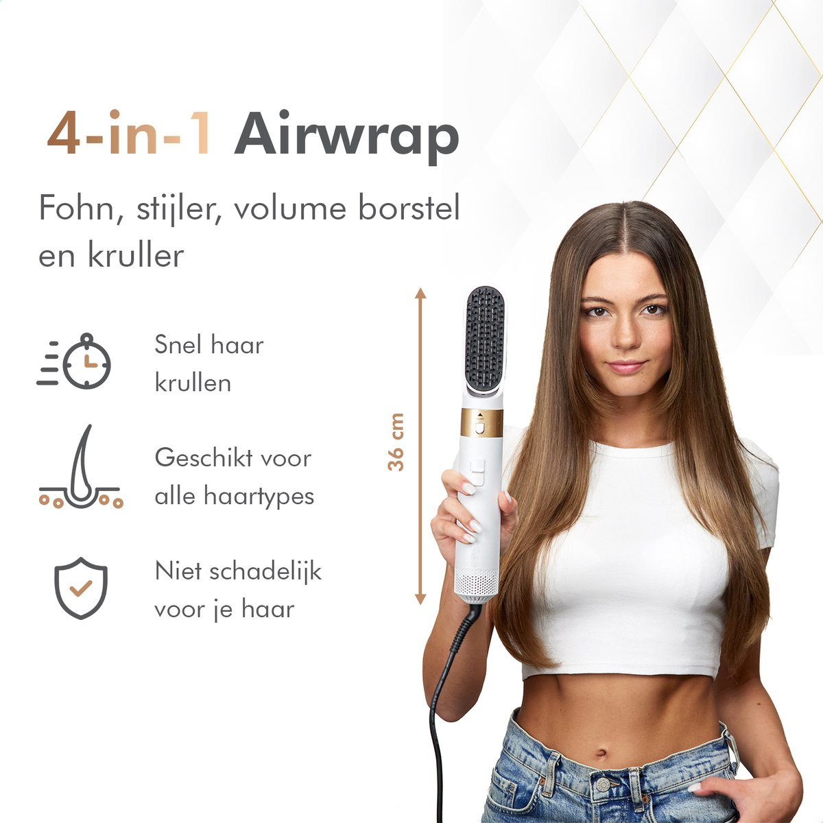 Harly 4-in-1 Hairstyler voor Perfecte Styling