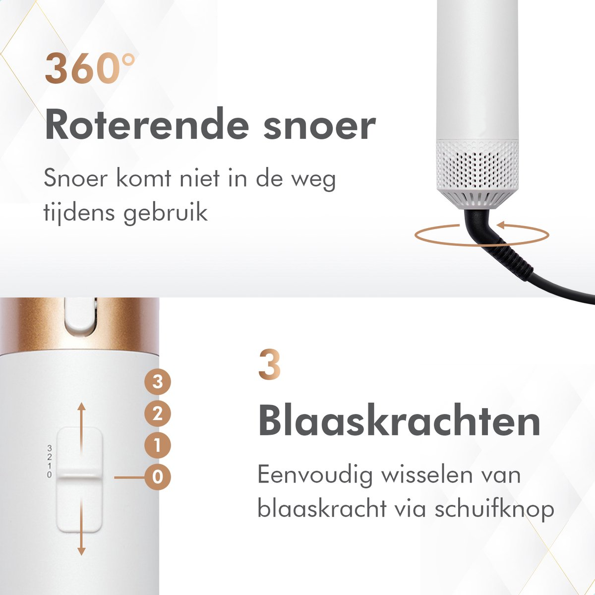 Harly 4-in-1 Hairstyler voor Perfecte Styling