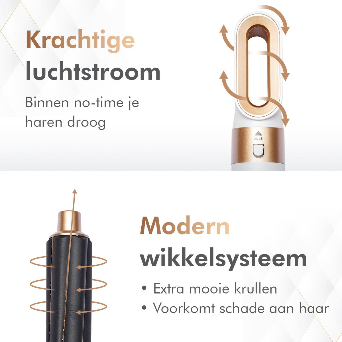 Harly 4-in-1 Hairstyler voor Perfecte Styling