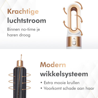 Harly 4-in-1 Hairstyler voor Perfecte Styling