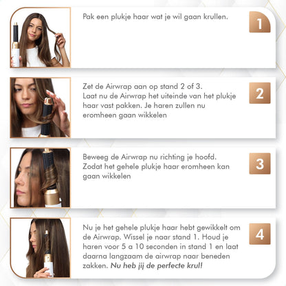 Harly 4-in-1 Hairstyler voor Perfecte Styling