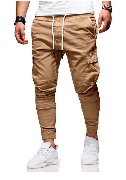 Heren Cargobroek met Elastische Tailleband