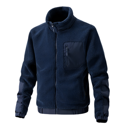 Heren Fleecejack met Verstevigde Details