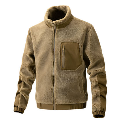 Heren Fleecejack met Verstevigde Details