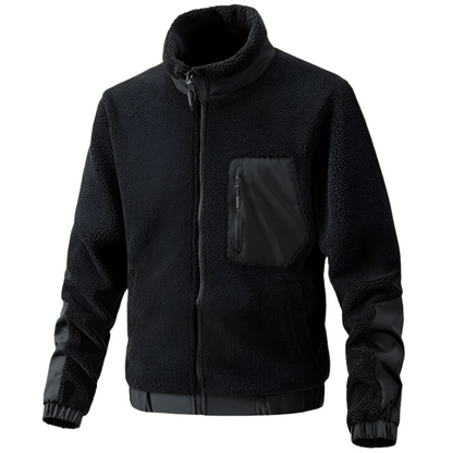 Heren Fleecejack met Verstevigde Details