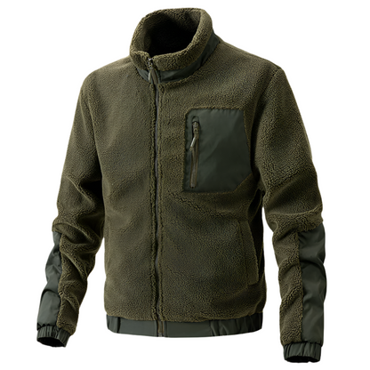 Heren Fleecejack met Verstevigde Details