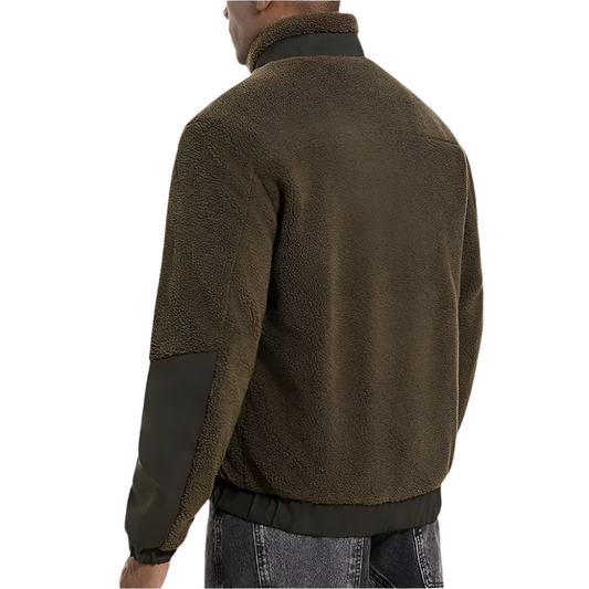 Heren Fleecejack met Verstevigde Details