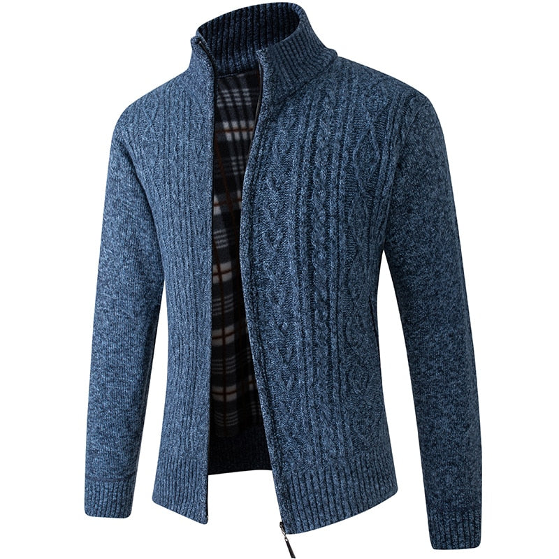 Heren Lente Vest met Rits - Stijlvol Comfort