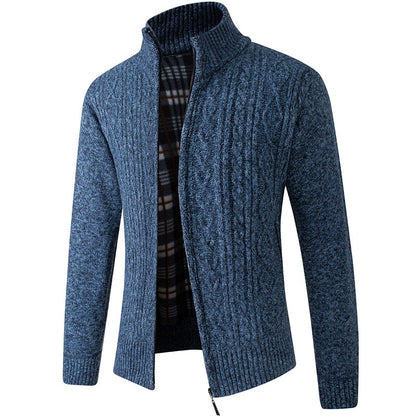 Heren Lente Vest met Rits - Stijlvol Comfort